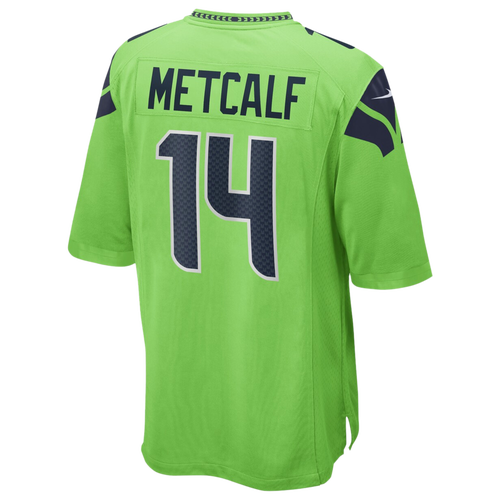 Men's Nike DK Metcalf Neon Green Seattle Seahawks Vapor Limited Player  Jersey