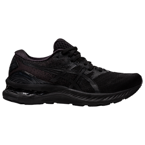 Asics Black Gel-nimbus 23 Sneakers In Black/black