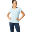 ASICS® V-Neck Short Sleeve Running Top - Women's Smoke Blue