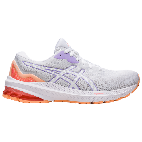 

ASICS Womens ASICS® GT-1000 11 - Womens Running Shoes White/Digital Violet Size 11.0