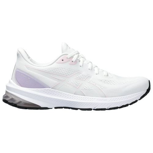 

ASICS Womens ASICS® GT-1000 12 - Womens Running Shoes White/White/Purple Size 9.5