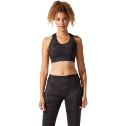 Women's - ASICS® GPX Piping Medium Support Bra - Performance Black/Carrier Grey