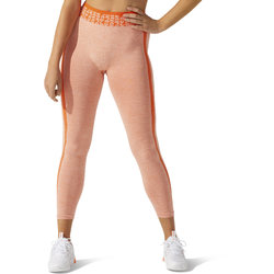 Women's - ASICS® CROPPED LOGO SEAMLESS TIGHT - Marigold Orange/Sun Peach