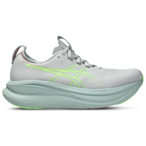 ASICS® GEL-Nimbus 28 - Asics® Cloud Grey/Illuminate Green