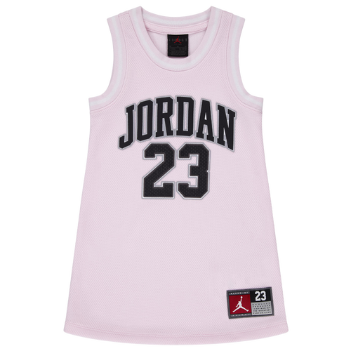 

Girls Jordan Jordan 23 Jersey Dress - Girls' Toddler Black/Pink Size 4T