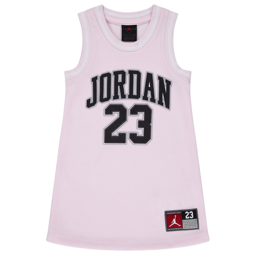 

Jordan Girls Jordan 23 Jersey Dress - Girls' Toddler Black/Pink Size 3T