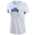 Nike Core Cotton T-Shirt - Women's White/Blue/Yellow