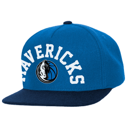 Adult - Mitchell & Ness Mavericks Rev Underarch Snap Cap - Blue/Navy
