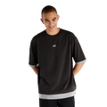 New Balance Oversized Double Layer T-Shirt - New Balance Black