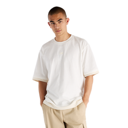 Men's - New Balance Oversized Double Layer T-Shirt - Sea Salt