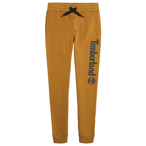 

Boys Timberland Timberland Logo Joggers - Boys' Grade School Wheat/Wheat Size XL