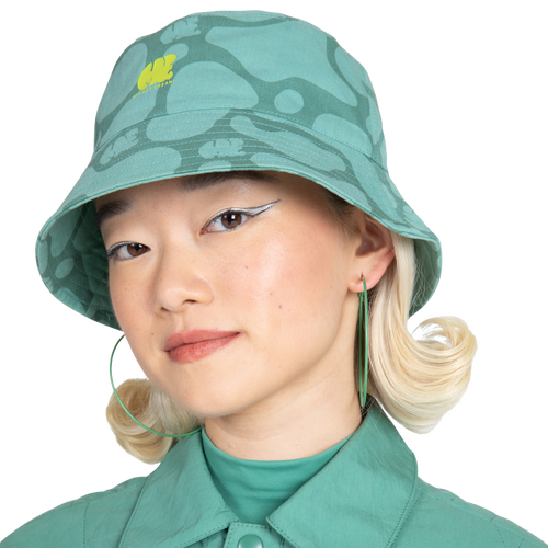 

Melody Ehsani Womens Melody Ehsani Bucket Hat - Womens Amoeba Green Size One Size