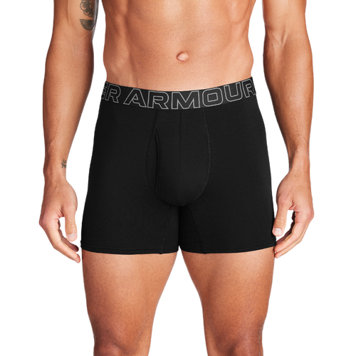  - Under Armour Performance Cotton Brief- Solid 6IN 3PK - Black