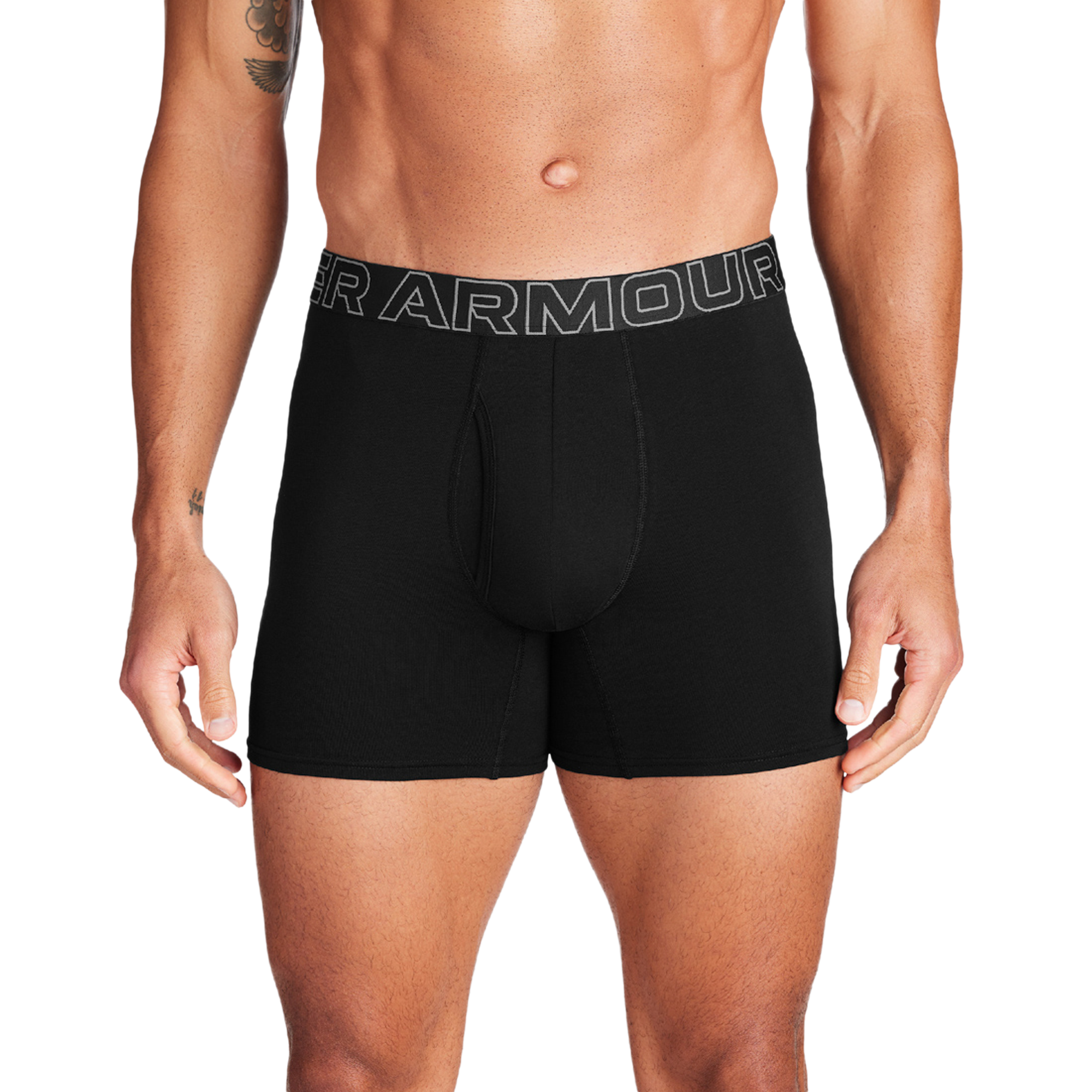 Under Armour Performance Cotton Brief- Solid 6IN 3PK - Men's