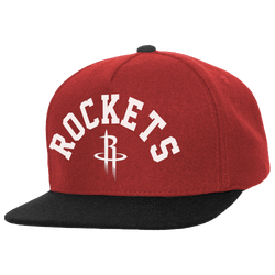 Adult - Mitchell & Ness Rockets Rev Underarch Snap Cap - Red/Black