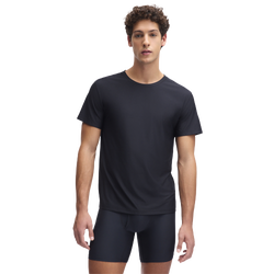 Men's - Under Armour Performance Tech Mesh Crew Neck 2PK - Black/Black/Black