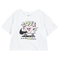 Girls' Toddler - Nike Love is in the Air T-Shirt - White/Red