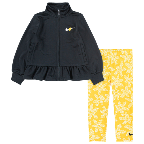 

Girls Nike Nike Sport Daisy Tricot Set - Girls' Toddler University Gold Size 2T