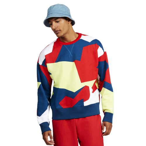 

LCKR Mens LCKR Fleece Crew - Mens Multi Size M