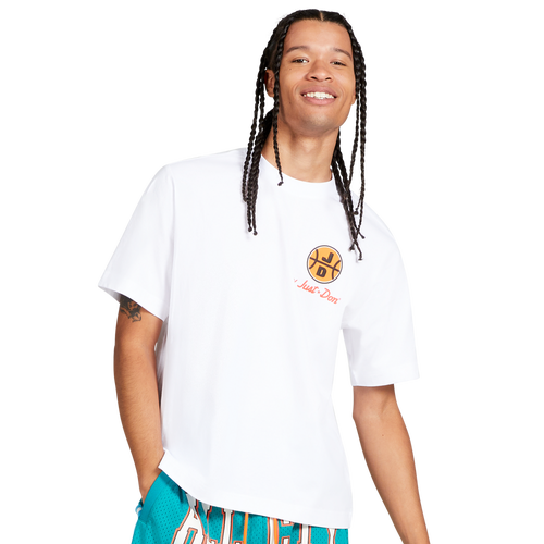 

All City By Just Don Mens All City By Just Don T-Shirt - Mens White Size S