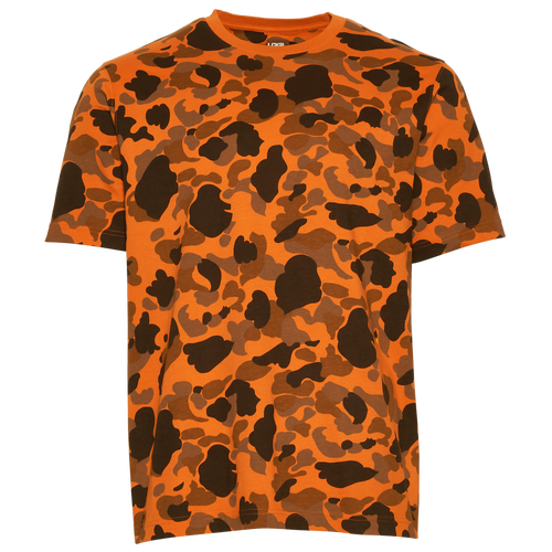 

LCKR Mens LCKR All Over Print T-Shirt - Mens Multi/Orange Size XXL