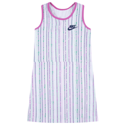 Girls' Toddler - Nike Happy Camper AOP Dress - White/Pink