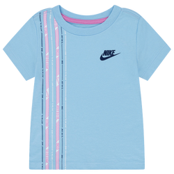 Girls' Toddler - Nike Happy Camper T-Shirt - Blue/Pink