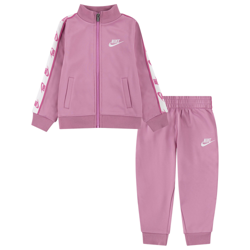 

Girls Nike Nike NSW Tricot Set - Girls' Toddler Magic Flamingo/White Size 2T