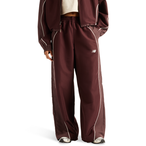  - New Balance Trackside Woven Pants - Cherry Leather