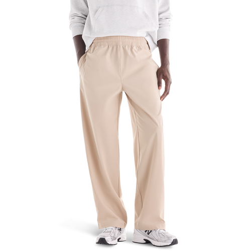  - New Balance Stretch Woven Open Hem Pants - Tan