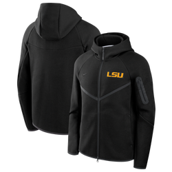 Men's - Nike NCAA Tech Fleece Full-Zip - Black