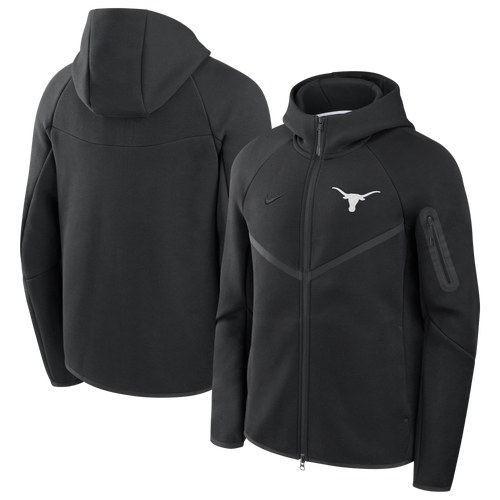 Nike Mens Texas A&M Aggies NCAA Tech Fleece Full-Zip - - Black