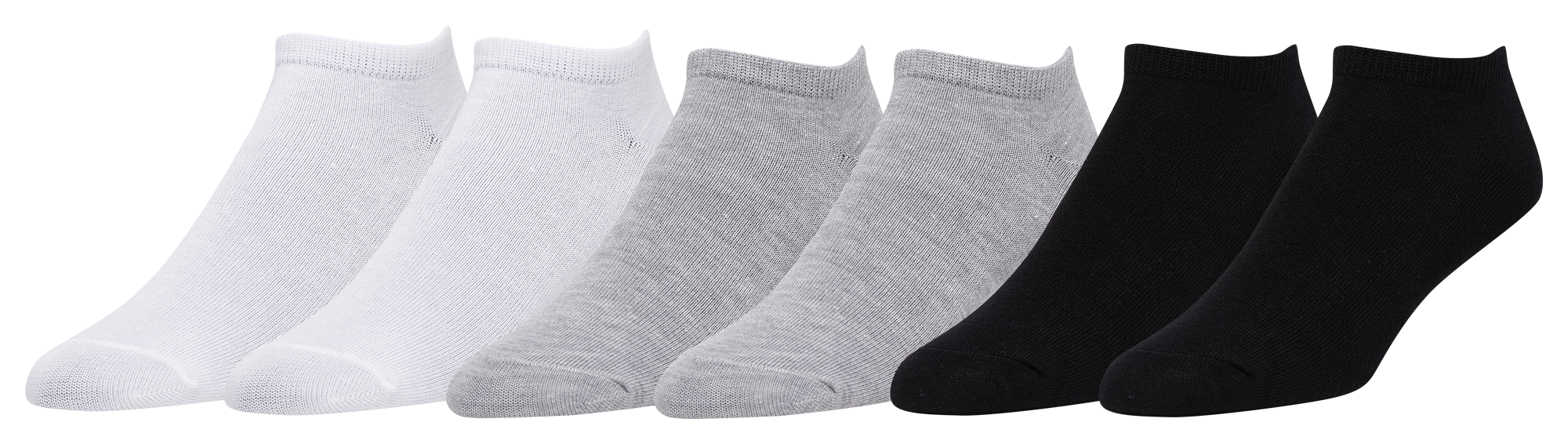CSG 6PK No Show Socks - Men's