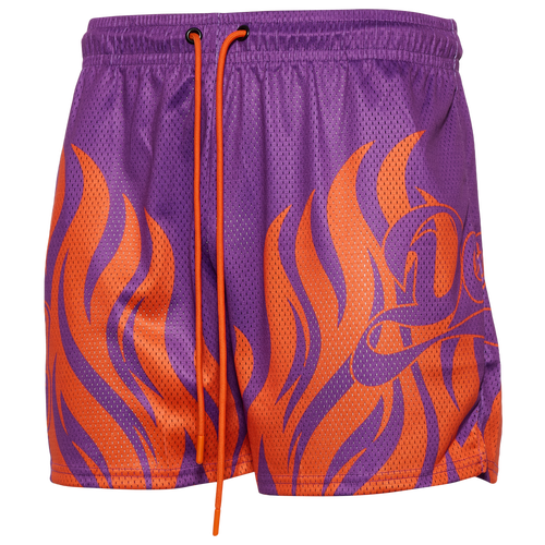 MENS - Deuce Mesh Shorts - Orange/Wine