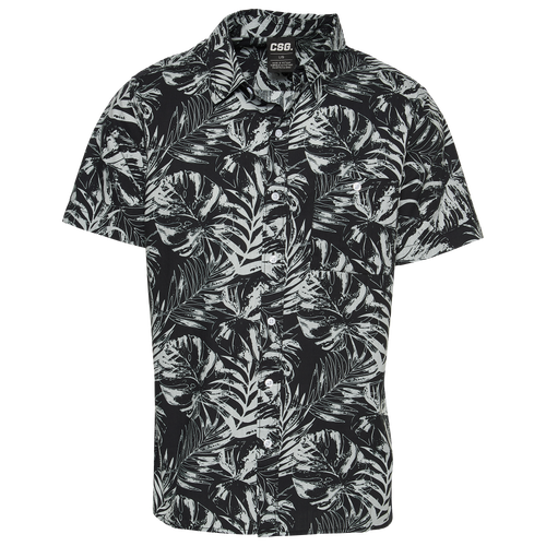 

CSG Mens CSG Woven T-Shirt - Mens Black/Black Size L