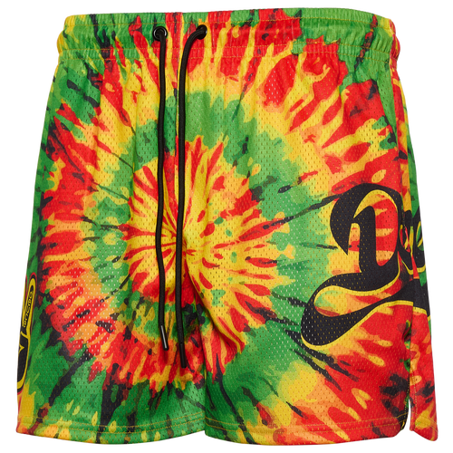 MENS - Deuce Mesh Shorts - Black/Yellow