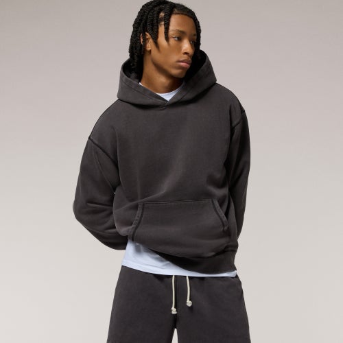 MENS - LCKR Heavyweight Pullover Hoodie - Bristol Black