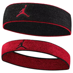 Adult - Jordan Chenille 2 pack Headbands - Black/Gym Red/Gym Red