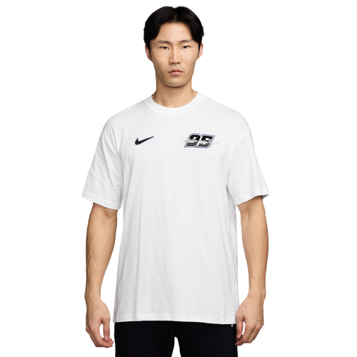 MENS - Nike NSW T Shirt 90 Fw BR Connect - White/Black