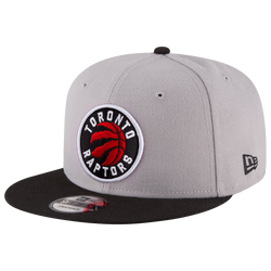 Men's - New Era Raptors 2 Tone Cap  - Black/Grey