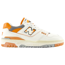 Men's - New Balance 550  - Grey/Orange/White