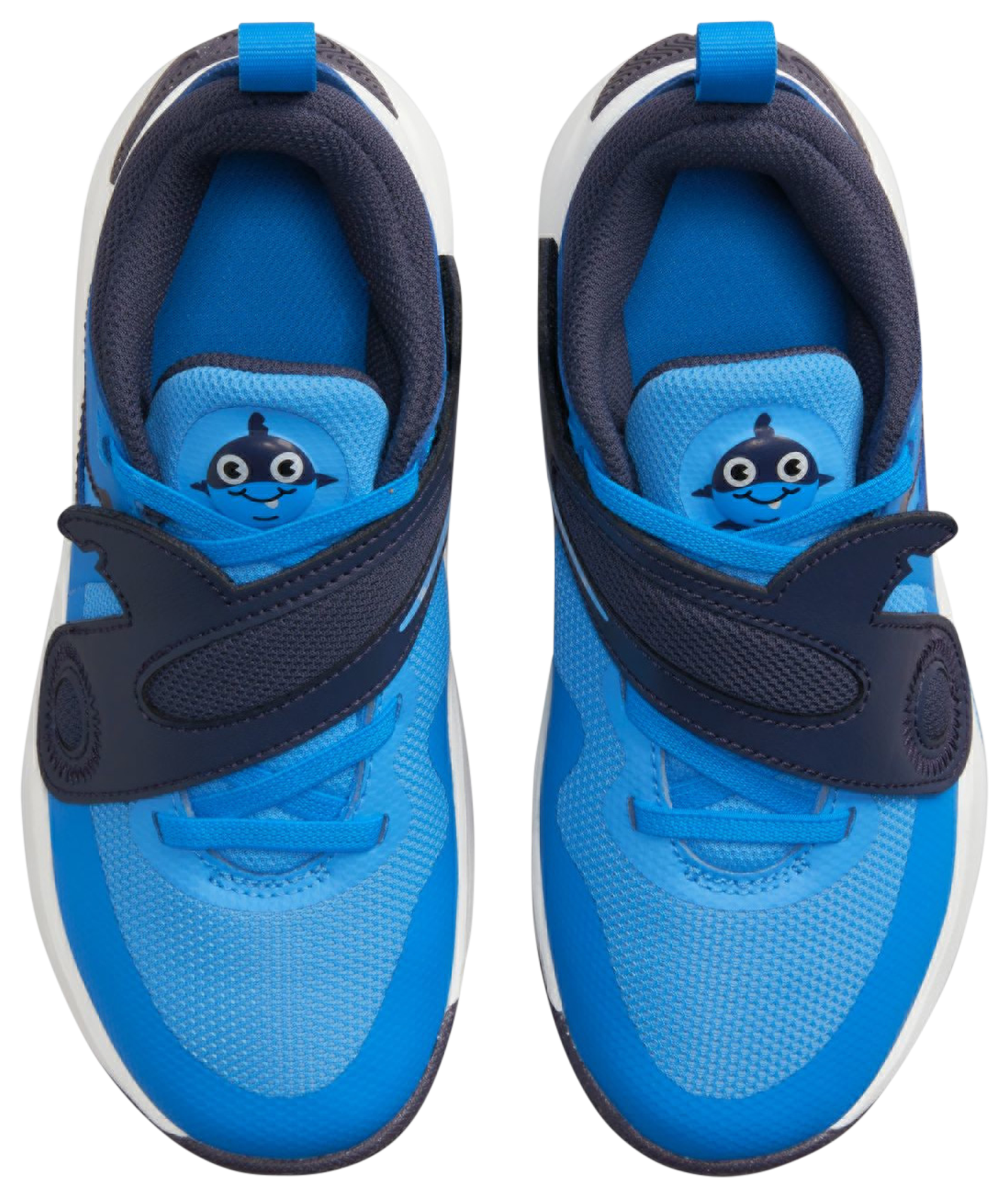 Nike blue strap on sale shoes