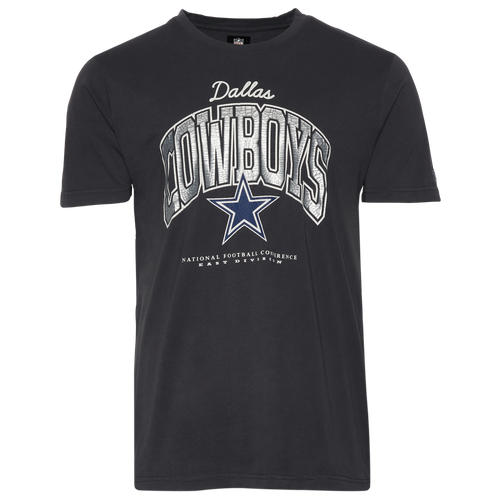 

New Era Mens New Era Cowboys Short Sleeve T-Shirt - Mens Black/Black Size M