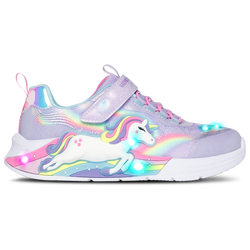 Girls' Preschool - Skechers Unicorn Chaser - Lavender Sparkle/Multi