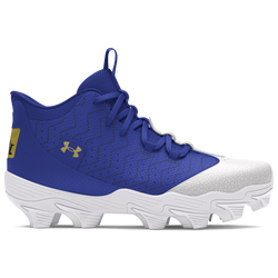 Boys' Grade School - Under Armour Harper 9 RM JR - White/Royal/Metallic Gold