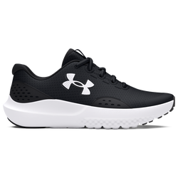 Boys' Grade School - Under Armour Surge 5 - Black/White/Anthracite