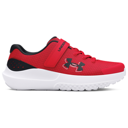 Boys' Preschool - Under Armour Surge 4 - Red/Black/Black