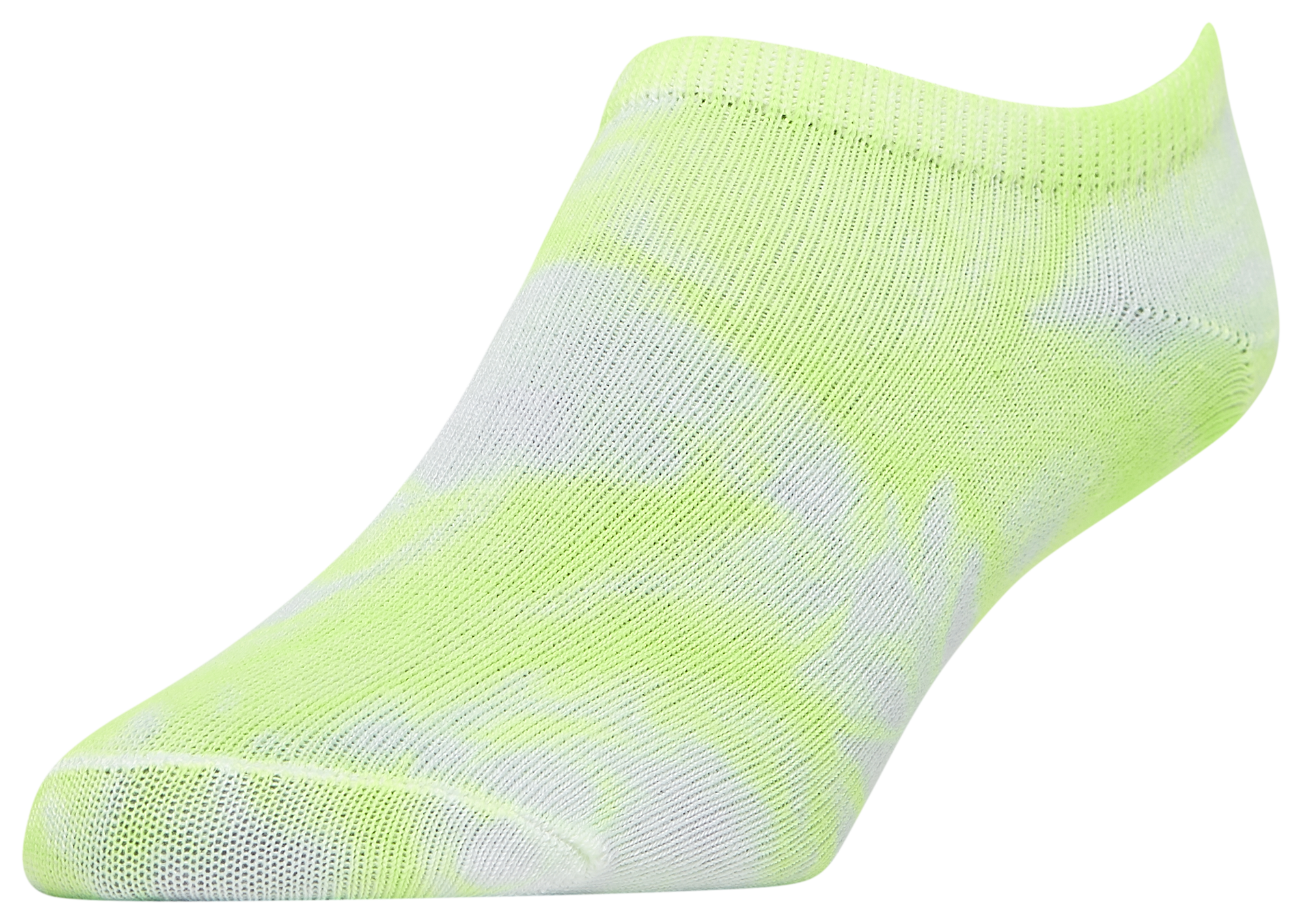 CSG 6 Pack Bright Tie-Dye No Show Socks