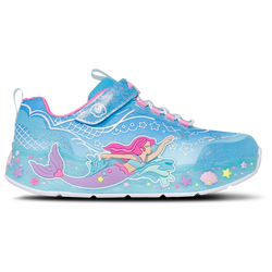 Girls' Preschool - Skechers Mermaid Dreams - Blue Sparkle/Multi