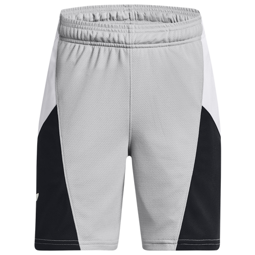

Boys Under Armour Under Armour Curry Boys Splash Shorts - Boys' Grade School Mod Gray/White Size XL